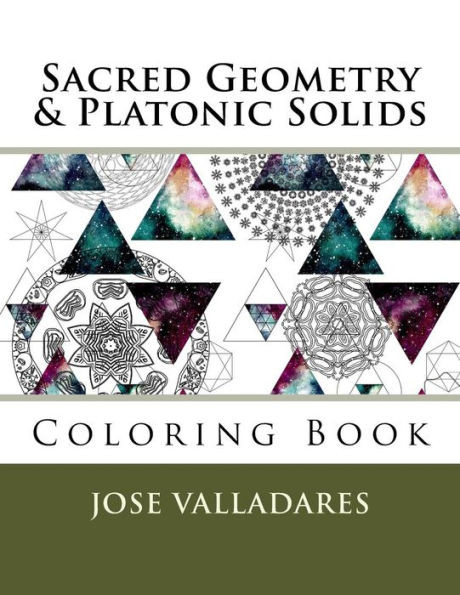 Sacred Geometry And Platonic Solids Coloring Book