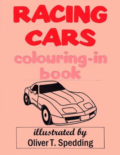 Racing Cars Colouring-In Book