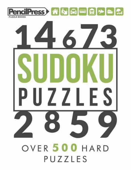 Sudoku Puzzles : Over 500 Hard Sudoku Puzzles For Adults (With Answers)