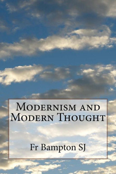 Modernism And Modern Thought