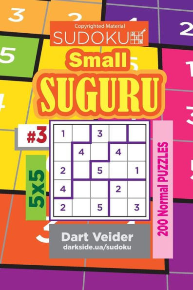 Sudoku Small Suguru - 200 Normal Puzzles 5X5