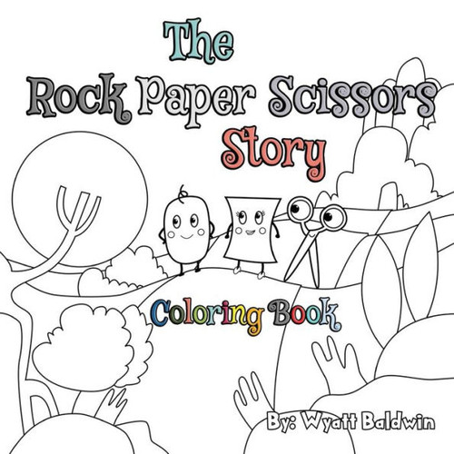 The Rock Paper Scissors Story : Coloring Book