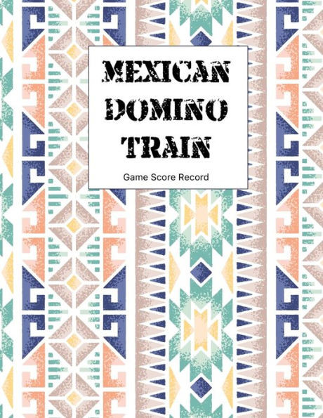 Mexican Domino Train Game Score Record : Large Size Pads Were Great. Mexican Train Score Record Dominoes Scoring Game Record Level Keeper Book