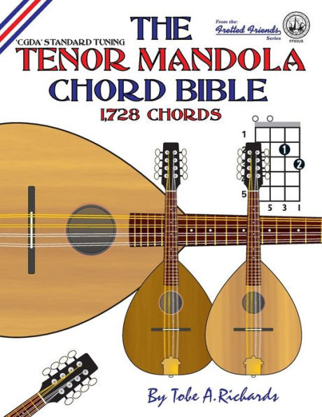 The Tenor Mandola Chord Bible : Cgda Standard Tuning 1,728 Chords
