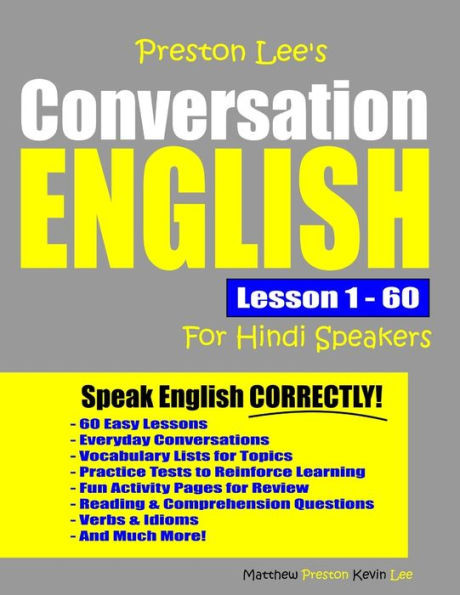 Preston Lee'S Conversation English For Hindi Speakers Lesson 1 - 60