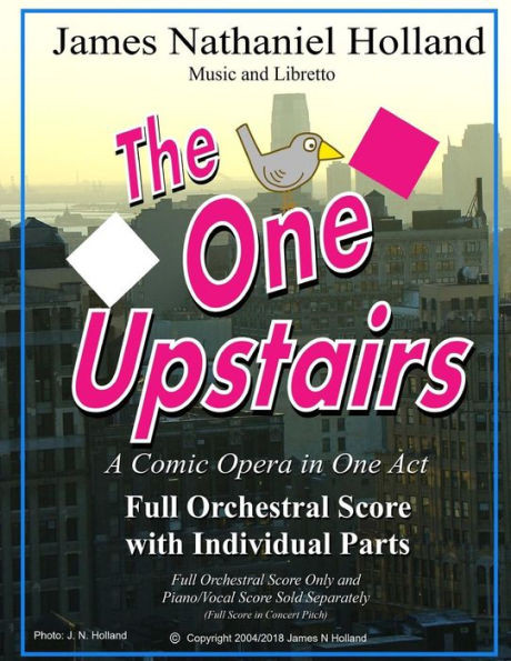 The One Upstairs A Comic Opera In One Act : Full Orchestral And Individual Parts