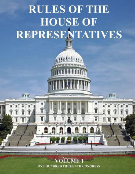 Rules Of The House Of Representatives