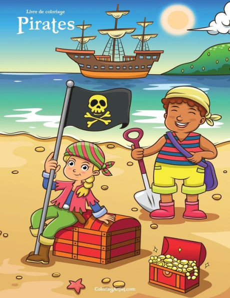 Livre De Coloriage Pirates 1, 2 & 3