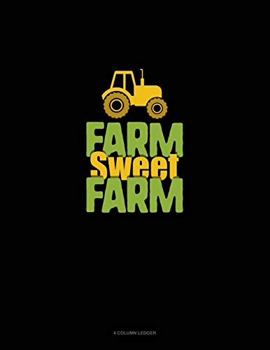 Farm Sweet Farm: 4 Column Ledger