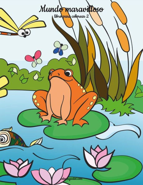Mundo Maravilloso Libro Para Colorear 2