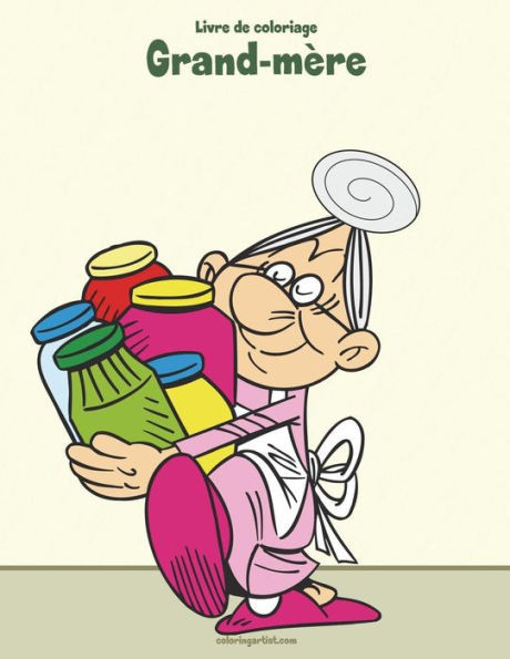 Livre De Coloriage Grand-Mère 1