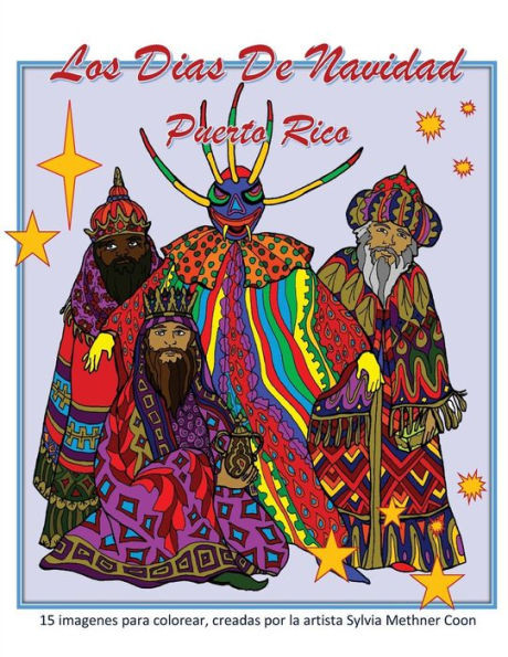 Los Dias De Navidad Puerto Rico : Coloring Book