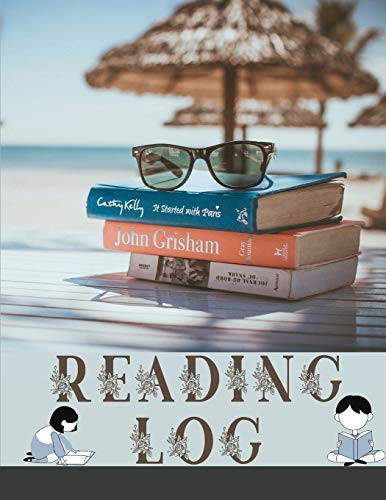 Reading Log: Gifts for Book Lovers / Reading Journal [ Softback * Large (8 x 10) * Antique Books * 100 Spacious Record Pages & More... ] (Reading Logs & Journals)