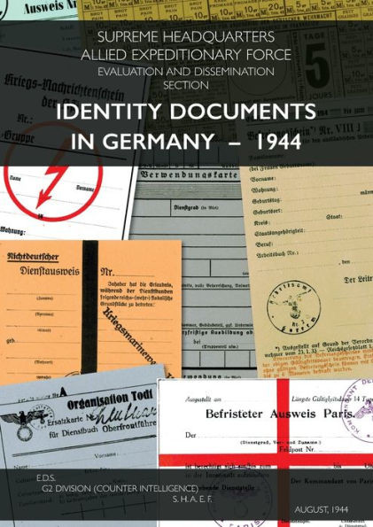 Identity Documents In Germany - 1944