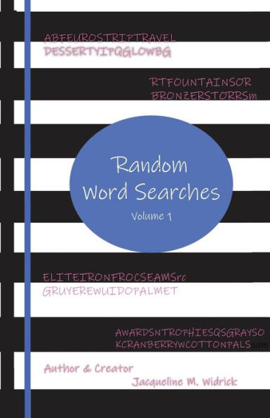 Random Word Searches: Volume 1