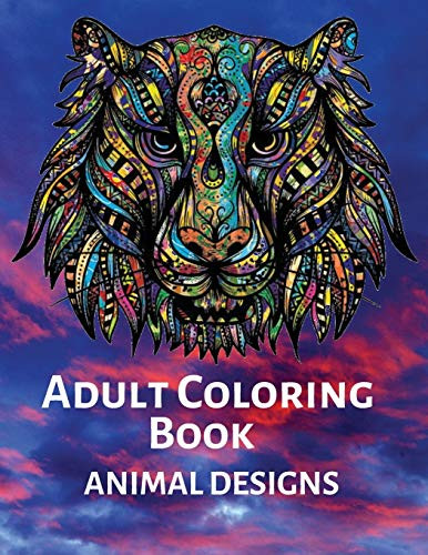Adult Coloring Book ANIMAL DESIGNS - 9783071290938