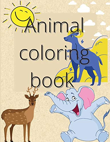 Animal Coloring Book - 9780809634613