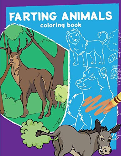Farting Animals Coloring Book