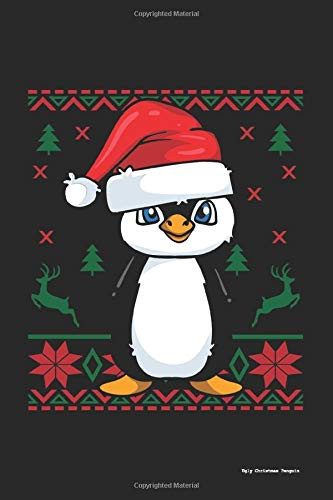 Ugly Christmas Penguin: 120 Pages I 6x9 I Dot Grid