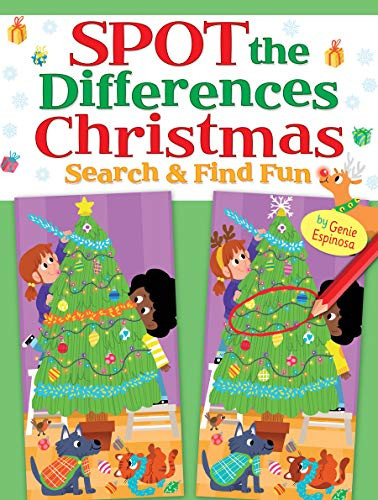 Spot the Differences Christmas: Search & Find Fun (Dover Children's Activity Books)