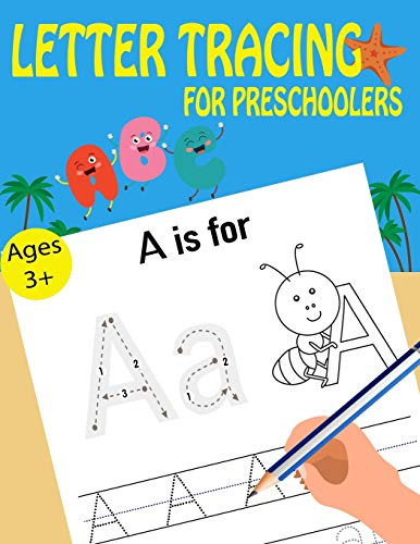 Letter Tracing Book For Preschoolers (learn handwriting)