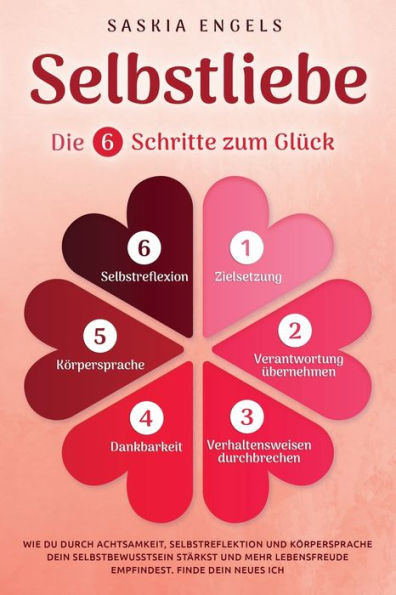 Selbstliebe  Die 6 Schritte Zum Glück: Wie Du Durch Achtsamkeit, Selbstreflektion Und Körpersprache Dein Selbstbewusstsein Stärkst Und Mehr ... Finde Dein Neues Ich (German Edition)
