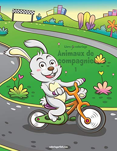 Livre de coloriage Animaux de compagnie 1 (French Edition)