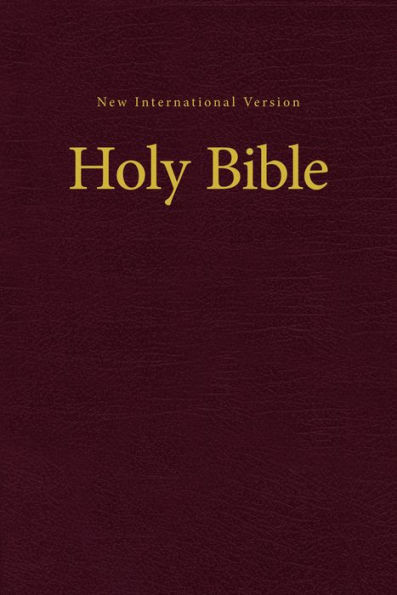 Niv, Value Pew And Worship Bible, Hardcover, Burgundy