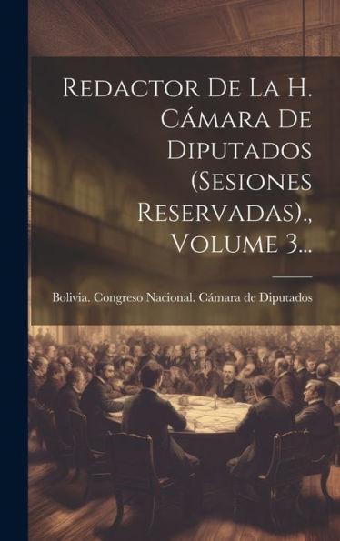 Redactor De La H. Cámara De Diputados (Sesiones Reservadas)., Volume 3... (Spanish Edition)