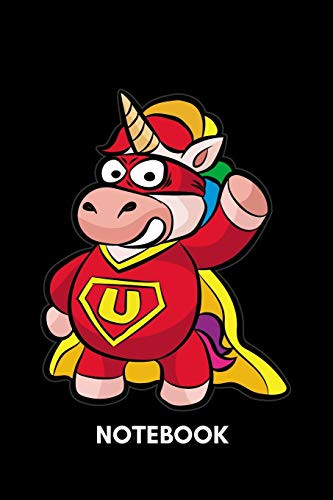 Notebook: Superhero Unicorn