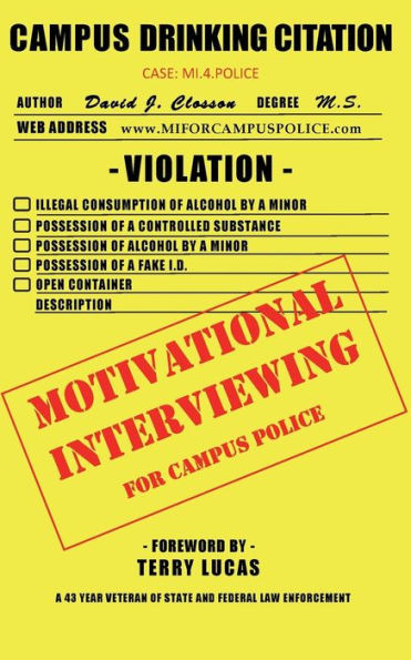Motivational Interviewing For Campus Police