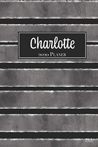Charlotte 2020 Planer: A5 Minimalistischer Kalender Terminplaner Jahreskalender Terminkalender Taschenkalender mit Wochenübersicht (German Edition)