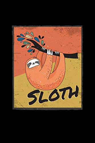 Sloth: 6x9 Sloth | grid | squared paper | notebook | notes