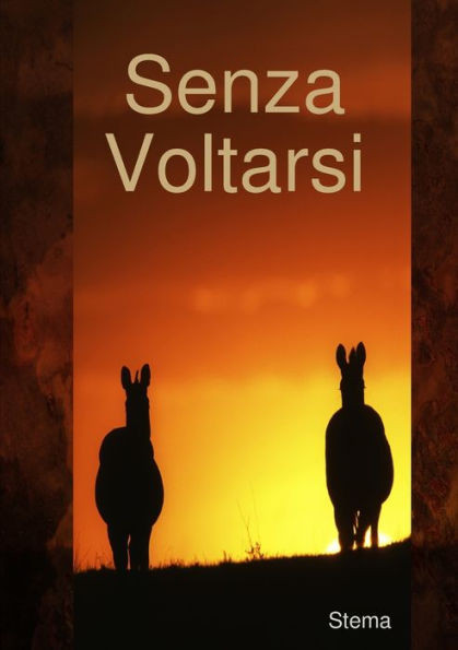 Senza Voltarsi (Italian Edition)