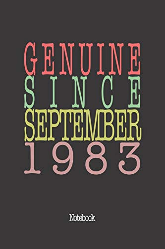 Genuine Since September 1983: Notebook