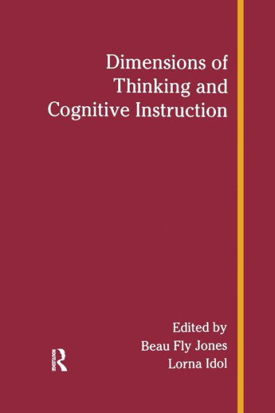 Dimensions Of Thinking And Cognitive Instruction