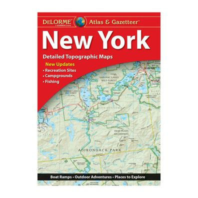 Delorme Atlas & Gazetteer: New York (New York State Atlas & Gazetteer)