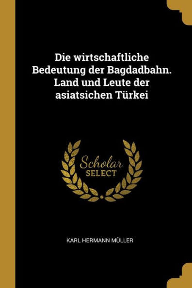 Die Wirtschaftliche Bedeutung Der Bagdadbahn. Land Und Leute Der Asiatsichen Türkei (German Edition)