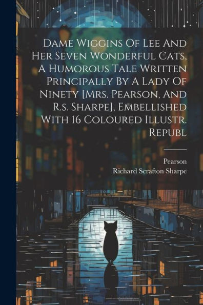 Dame Wiggins Of Lee And Her Seven Wonderful Cats, A Humorous Tale Written Principally By A Lady Of Ninety [Mrs. Pearson, And R.S. Sharpe], Embellished With 16 Coloured Illustr. Republ