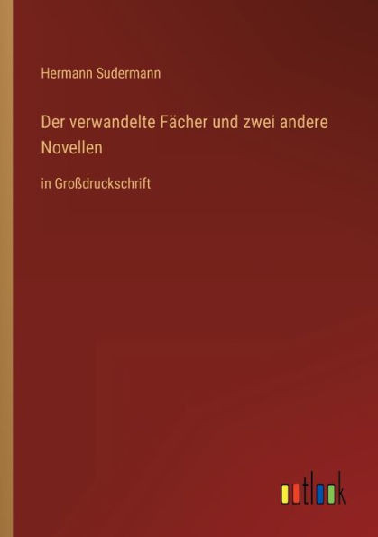Der Verwandelte Fächer Und Zwei Andere Novellen: In Großdruckschrift (German Edition)