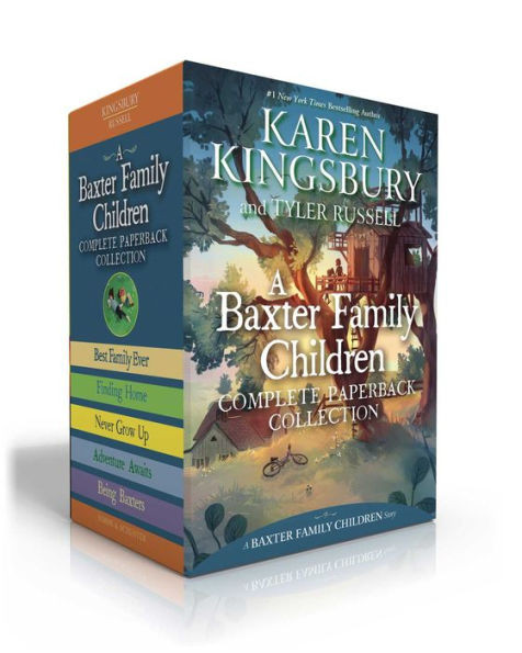 A Baxter Family Children Complete Paperback Collection (Boxed Set) : Best Family Ever; Finding Home; Never Grow Up; Adventure Awaits; Being Baxters