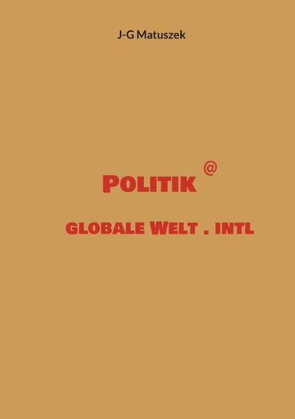 Politik @ globale Welt . intl