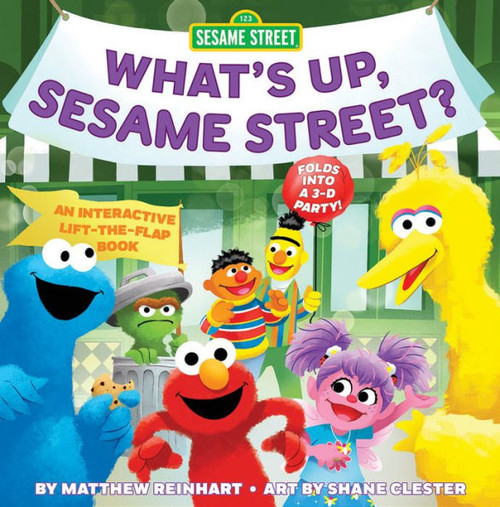 What's Up, Sesame Street? (a Pop Magic Book) : Folds Into a 3-D Street Block