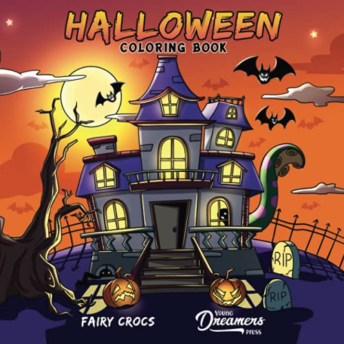 Halloween Coloring Book: For Kids Ages 4-8, 9-12 (Coloring Books For Kids)