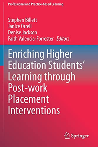 Enriching Higher Education Students' Learning Through Post-Work Placement Interventions (Professional And Practice-Based Learning)