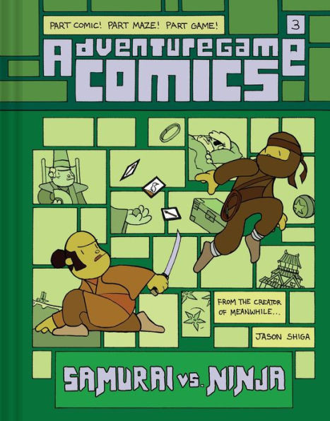 Adventuregame Comics: Samurai Vs. Ninja (Book 3) : An Interactive Graphic Novel