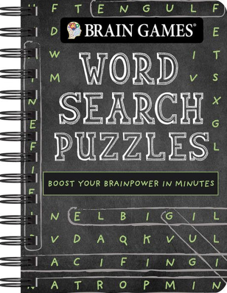 Brain Games - To Go - Word Search Puzzles (Chalkboard)