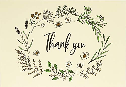 Native Botanicals Thank You Notes (Stationery, Note Cards, Boxed Cards)