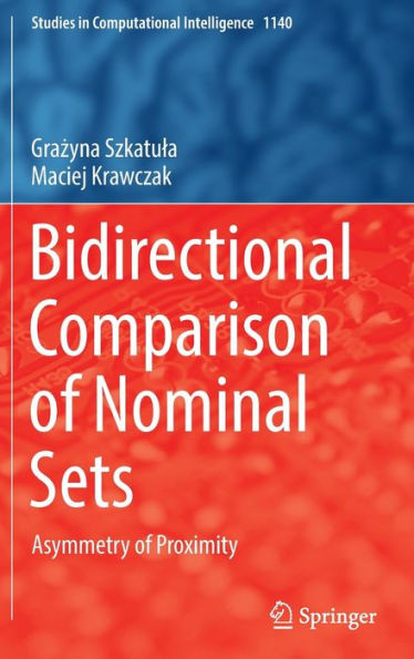 Bidirectional Comparison of Nominal Sets : Asymmetry of Proximity