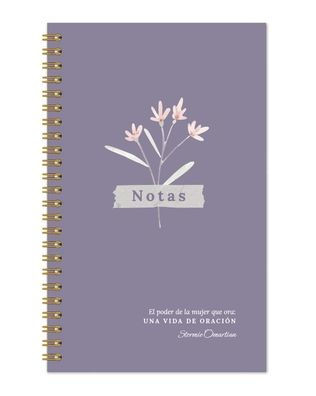 Libreta «El Poder de la Mujer Que Ora: Una Vida de Oración»